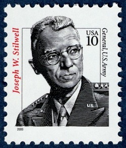 Joseph W. Stilwell - General of US Army United States Postage Stamp | Celebrated Americans