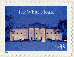 The White House United States Postage Stamp