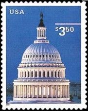 Capitol Dome United States Postage Stamp