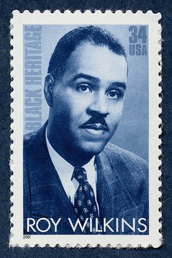 Roy Wilkins United States Postage Stamp | Black Heritage