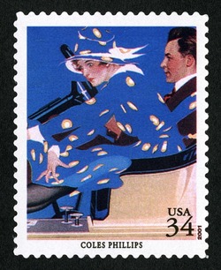 Coles Phillips United States Postage Stamp | American Illustrators
