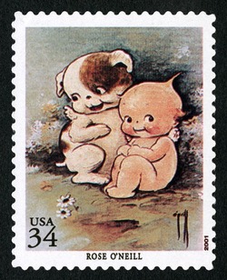 Rose O'Neill United States Postage Stamp | American Illustrators