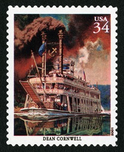 Dean Cornwell United States Postage Stamp | American Illustrators
