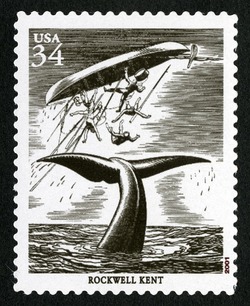 Rockwell Kent United States Postage Stamp | American Illustrators