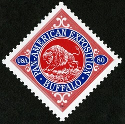 Pan American Exposition - Buffalo United States Postage Stamp | The Pan American Inverts