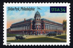 Shibe Park- Philadelphia United States Postage Stamp | Baseball - Legendary Playing Fields