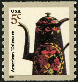 American Toleware United States Postage Stamp