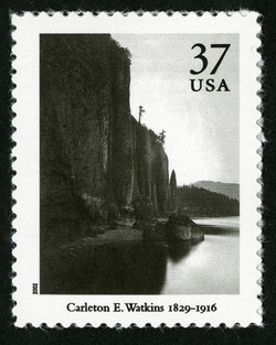 Carleton E. Watkins United States Postage Stamp | Masters of American Photography