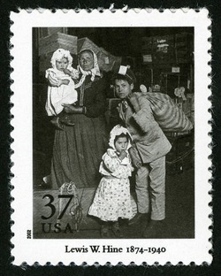 Lewis W. Hine United States Postage Stamp | Masters of American Photography