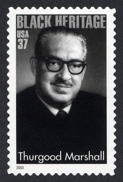 Thurgood Marshall United States Postage Stamp | Black Heritage