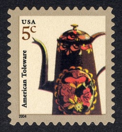 American Toleware - 2004 Date United States Postage Stamp