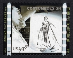 Costume Design United States Postage Stamp | American Filmmaking - Behind the Scenes
