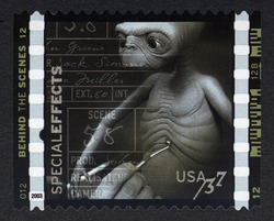 Special Effects United States Postage Stamp | American Filmmaking - Behind the Scenes