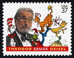 Theodor Seuss Geisel United States Postage Stamp
