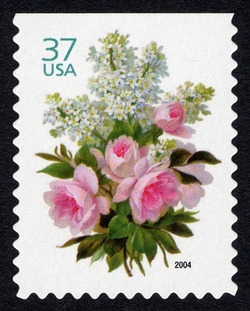 Garden Bouquet United States Postage Stamp | Wedding