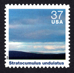 Stratocumulus Undulatus United States Postage Stamp | Cloudscapes