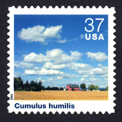 Cumulus Humilis United States Postage Stamp | Cloudscapes