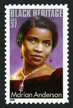 Marian Anderson United States Postage Stamp | Black Heritage