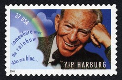 Yip Harburg United States Postage Stamp