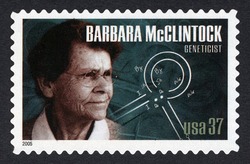 Barbara McClintock - Geneticist United States Postage Stamp | American Scientists