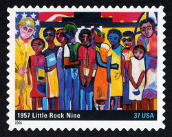 1957 Little Rock Nine United States Postage Stamp | To Form a More Perfect Union