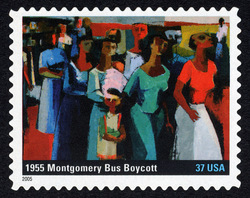 1955 Montgomery Bus Boycott United States Postage Stamp | To Form a More Perfect Union