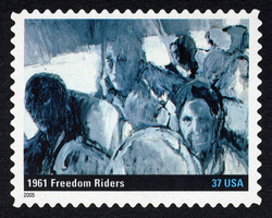1961 Freedom Riders United States Postage Stamp | To Form a More Perfect Union
