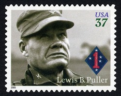Lewis B. Puller United States Postage Stamp | Distinguished Marines