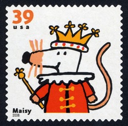 Maisy United States Postage Stamp | Children's Book Animals