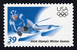 Olympic Winter Games United States Postage Stamp