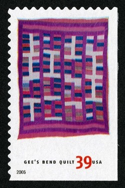 Chinese Coins United States Postage Stamp | Quilts of Gee’s Bend