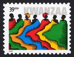 Kwanzaa - 2006 Date United States Postage Stamp