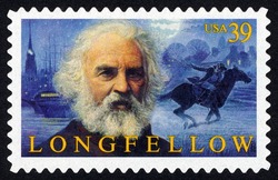 Henry Wadsworth Longfellow United States Postage Stamp