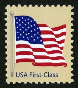 American Flag - First-Class United States Postage Stamp