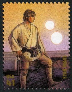 Luke Skywalker United States Postage Stamp | Star Wars