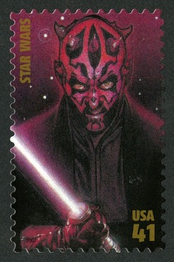 Darth Maul United States Postage Stamp | Star Wars