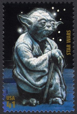 Master Yoda United States Postage Stamp | Star Wars