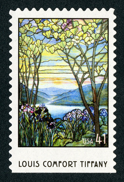Louis Comfort Tiffany United States Postage Stamp