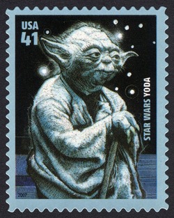 Mater Yoda - Star Wars United States Postage Stamp