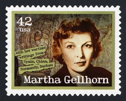 Martha Gellhorn United States Postage Stamp | American Journalists