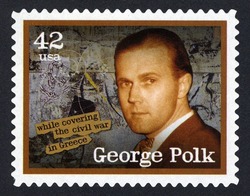 George Polk United States Postage Stamp | American Journalists