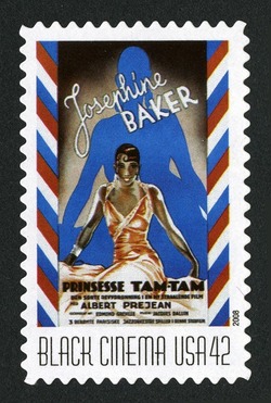 Princesse Tam-Tam United States Postage Stamp | Vintage Black Cinema