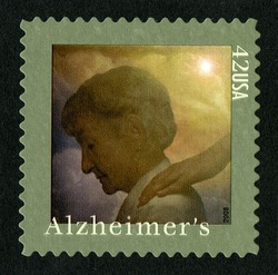 Alzheimer's Awareness United States Postage Stamp