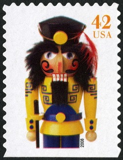 Soldier Nutcracker - Perf 10.75 X 11 United States Postage Stamp | Nutcrackers - Christmas