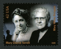 Mary Church Terrell and Mary White Ovington United States Postage Stamp | Civil Rights Pioneers