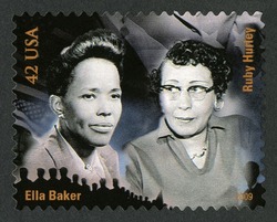 Ella Baker and Ruby Hurley United States Postage Stamp | Civil Rights Pioneers