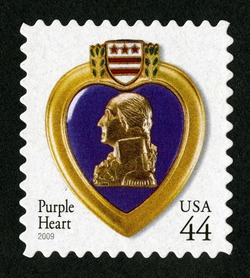 Purple Heart - 2009 Date United States Postage Stamp