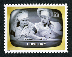 I Love Lucy United States Postage Stamp | Early TV Memories