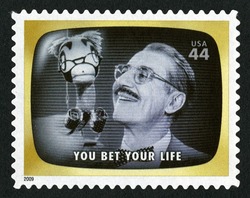 You Bet Your Life United States Postage Stamp | Early TV Memories