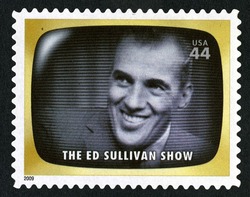 The Ed Sullivan Show United States Postage Stamp | Early TV Memories